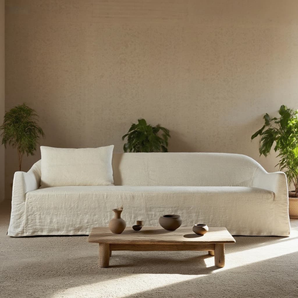 Claire Skirted Sofa